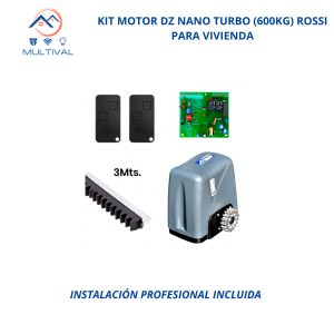 Kit portón eléctrico antiportonazo para vivienda