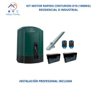 Kit portón eléctrico uso residencial o industrial